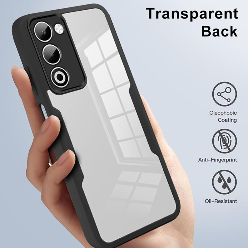 Husa 360° Oppo A5m 4G Techsuit ColorVerse, albastru