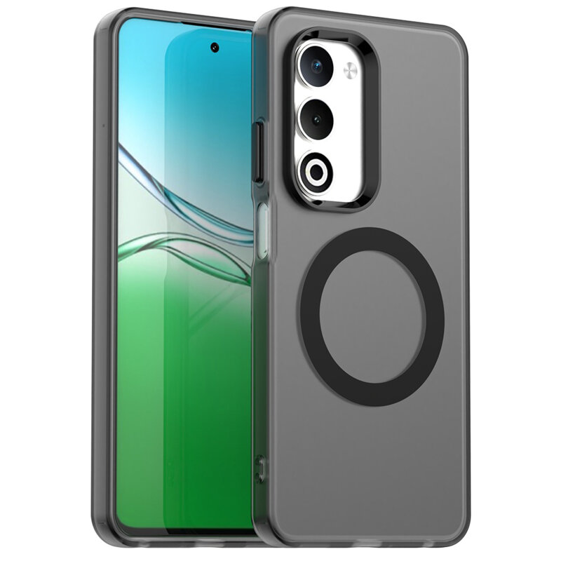 Husa Oppo A5m 4G Techsuit CandyCase MagSafe, negru