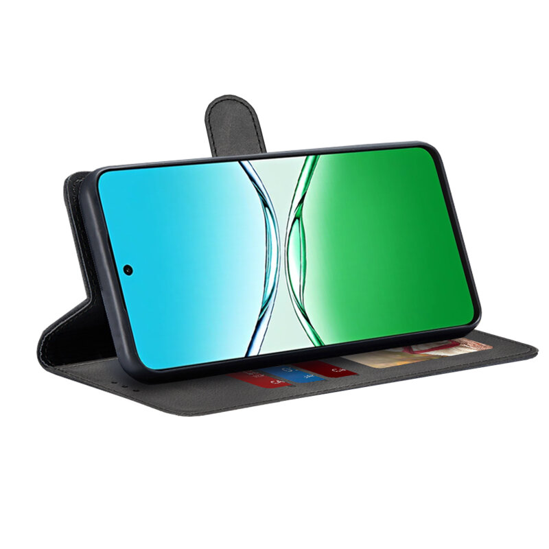 Husa 360 Oppo A5m 4G Techsuit Diary Book, negru