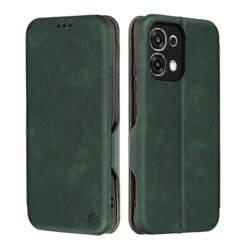 Husa 360° Oppo A6 Pro 5G Techsuit Safe Wallet Plus, verde