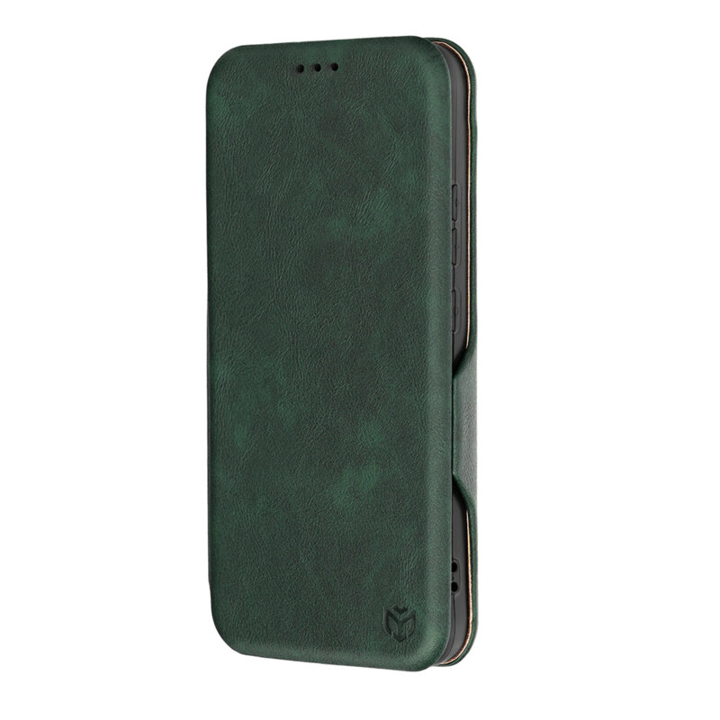 Husa 360° Oppo A6 Pro 5G Techsuit Safe Wallet Plus, verde