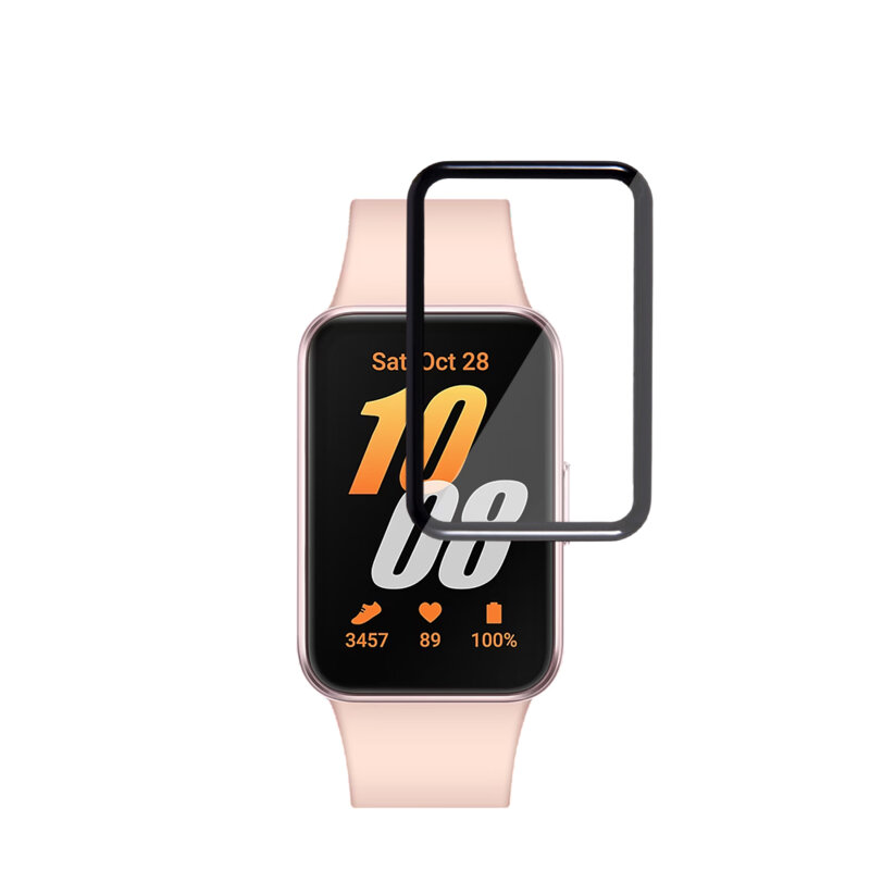 [Pachet 2x] Folie Samsung Galaxy Fit3 Techsuit Nano Flex, negru