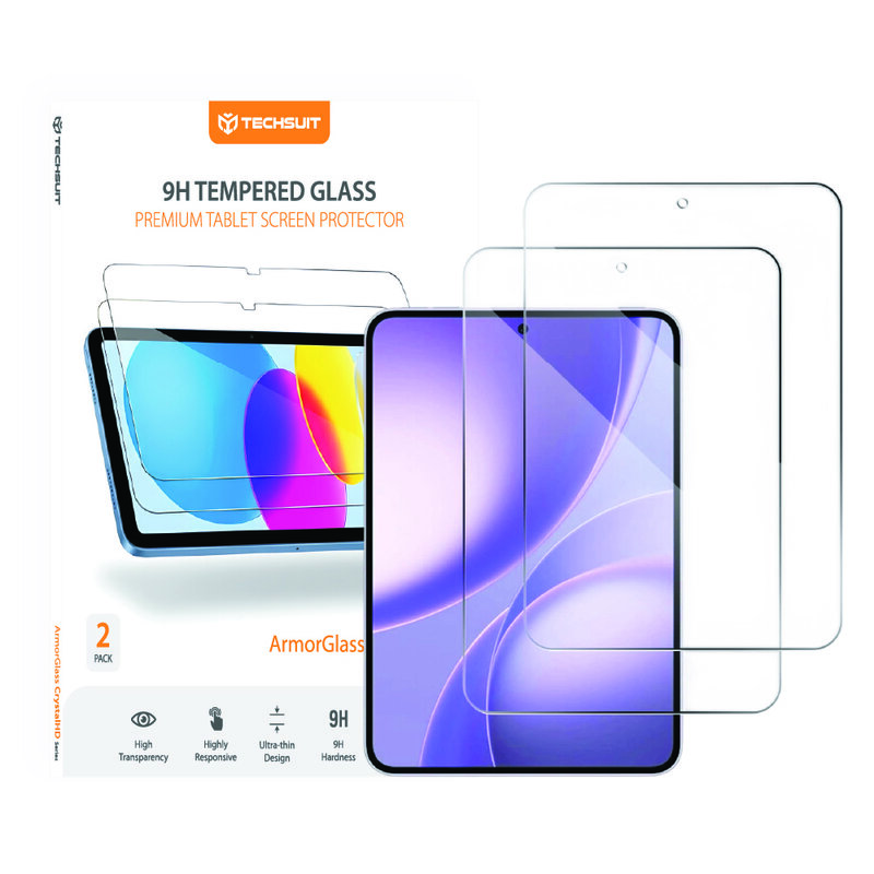 [Pachet 2x] Folie sticla Oppo Pad Mini 8.8 Techsuit ArmorGlass CrystalHD, transparenta