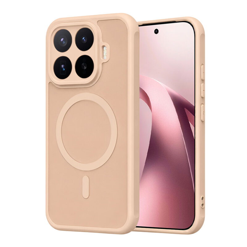 Husa Xiaomi 17T Techsuit HaloFrost II MagSafe, auriu