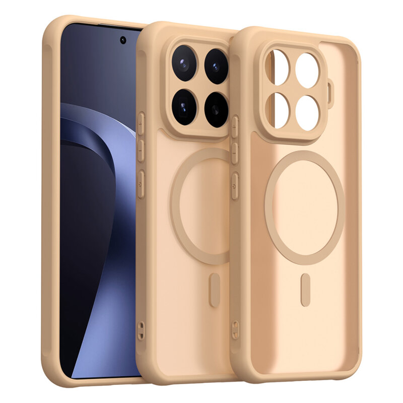 Husa Xiaomi 17T Pro Techsuit HaloFrost II MagSafe, auriu