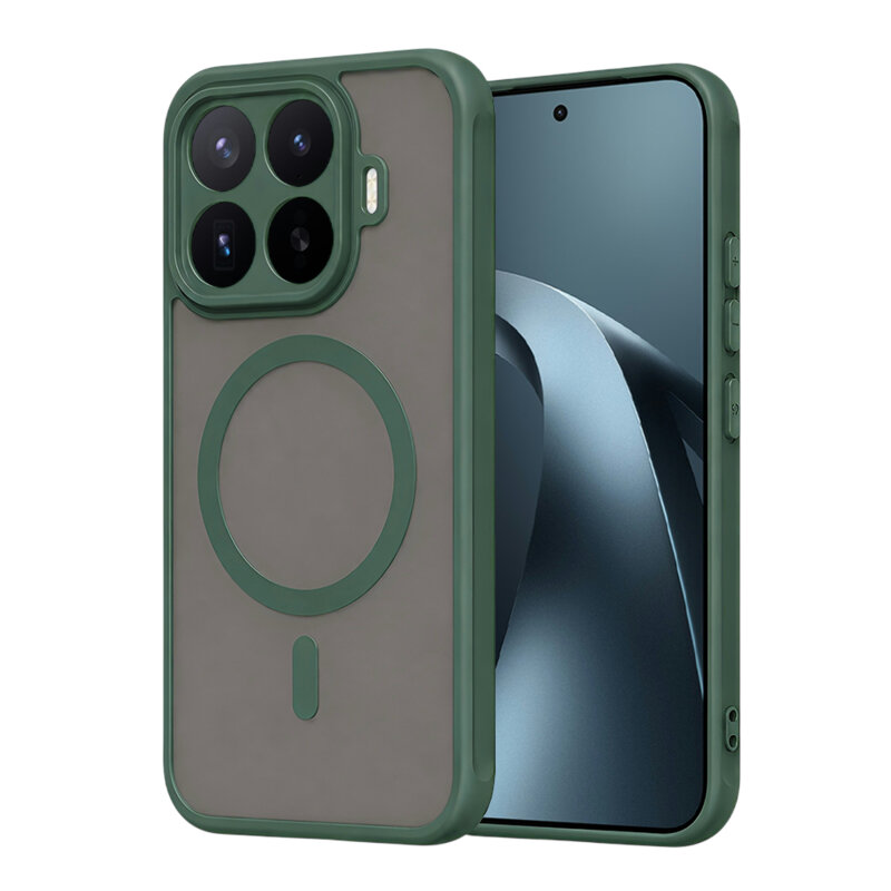 Husa Xiaomi 17T Pro Techsuit HaloFrost II MagSafe, verde