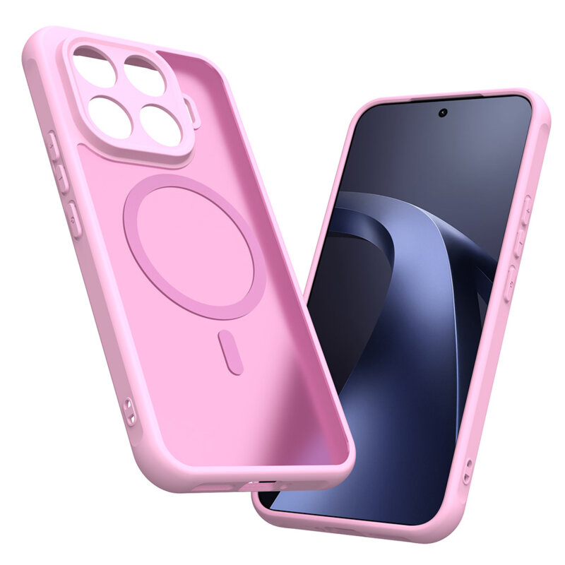 Husa Xiaomi 17T Pro Techsuit HaloFrost II MagSafe, roz