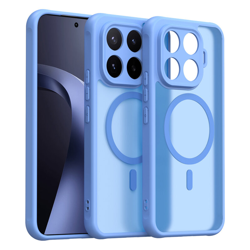 Husa Xiaomi 17T Pro Techsuit HaloFrost II MagSafe, albastru