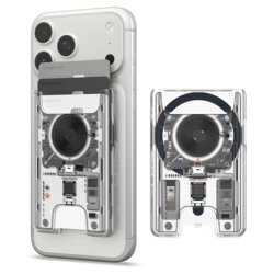 Portofel magnetic MagSafe 3 carduri Spigen Ultra Hybrid Zero One