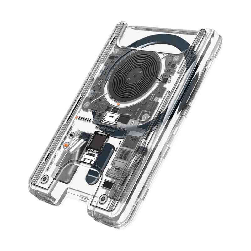 Portofel magnetic MagSafe 3 carduri Spigen Ultra Hybrid Zero One