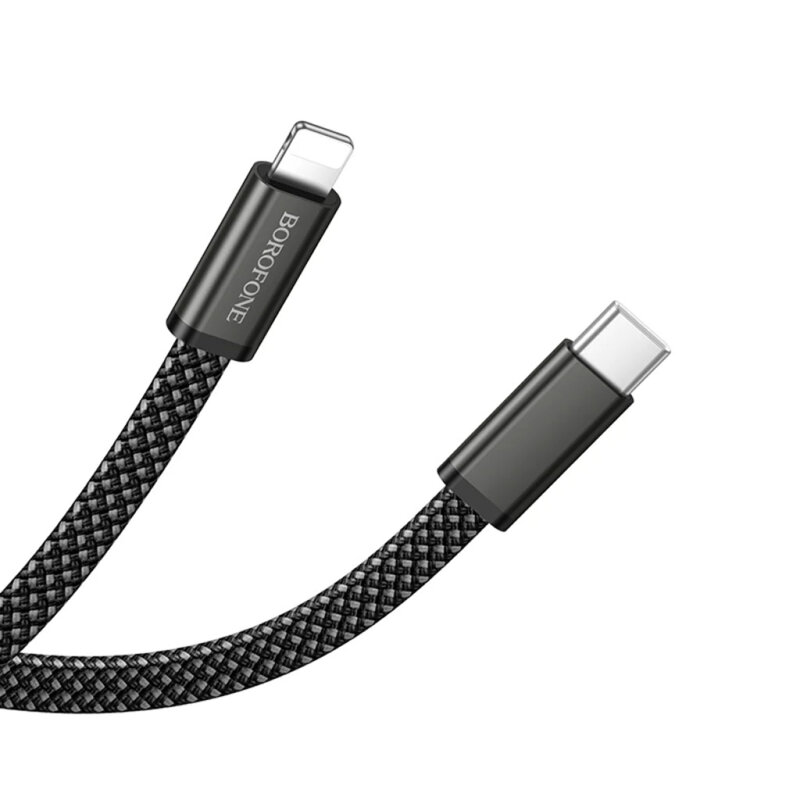 Cablu USB-C la Lightning, 30W, Borofone Peace, BX124, 1m