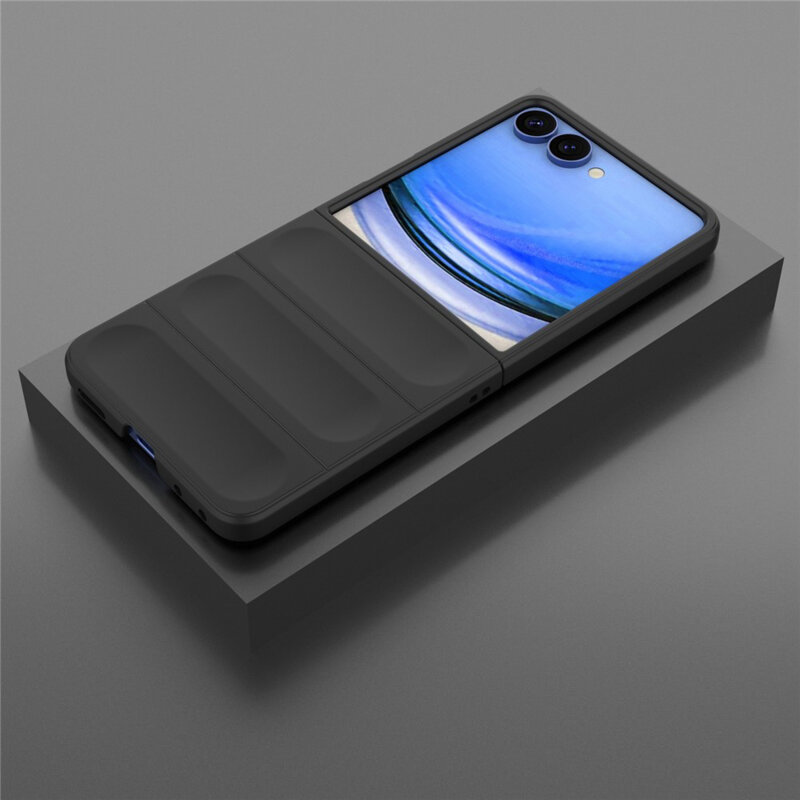 Husa Samsung Galaxy Z Flip8 Techsuit Magic Shield, negru