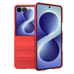 Husa Samsung Galaxy Z Flip8 Techsuit Magic Shield, rosu