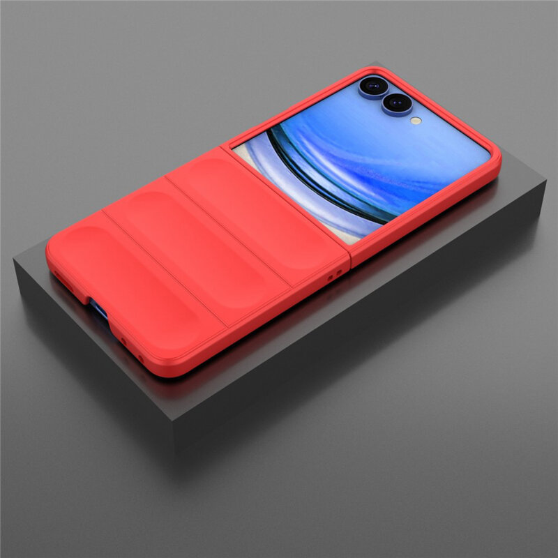 Husa Samsung Galaxy Z Flip8 Techsuit Magic Shield, rosu