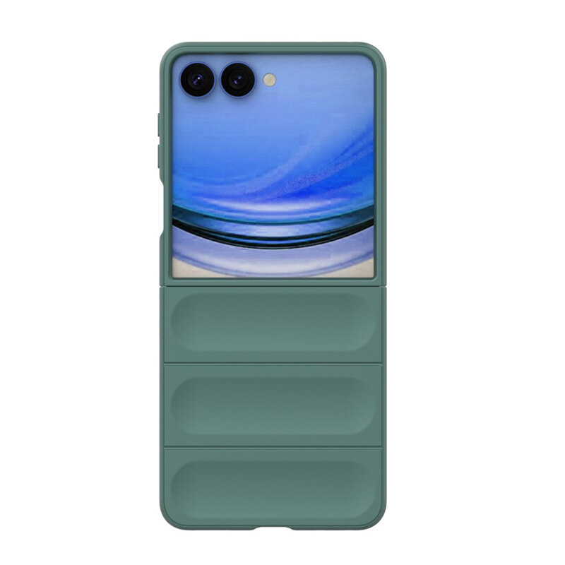 Husa Samsung Galaxy Z Flip8 Techsuit Magic Shield, verde