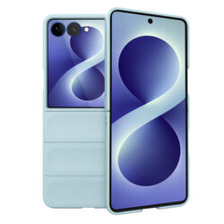 Husa Samsung Galaxy Z Flip8 Techsuit Magic Shield, bleu