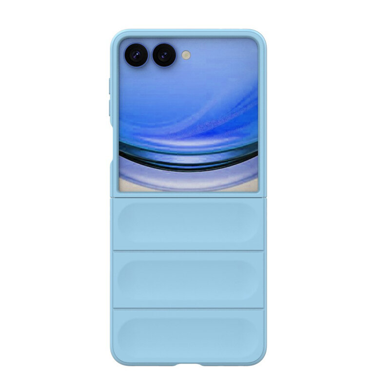 Husa Samsung Galaxy Z Flip8 Techsuit Magic Shield, bleu