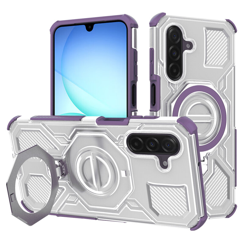 Husa Samsung Galaxy A18 Techsuit Carbon Shield PRO, mov