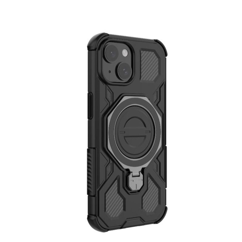 Husa Samsung Galaxy A18 Techsuit Carbon Shield PRO, negru