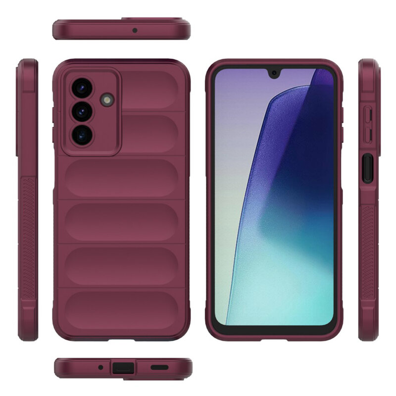 Husa Samsung Galaxy A18 Techsuit Magic Shield, bordo
