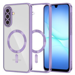 Husa premium Samsung Galaxy A18 Techsuit Luxury Crystal MagSafe, mov