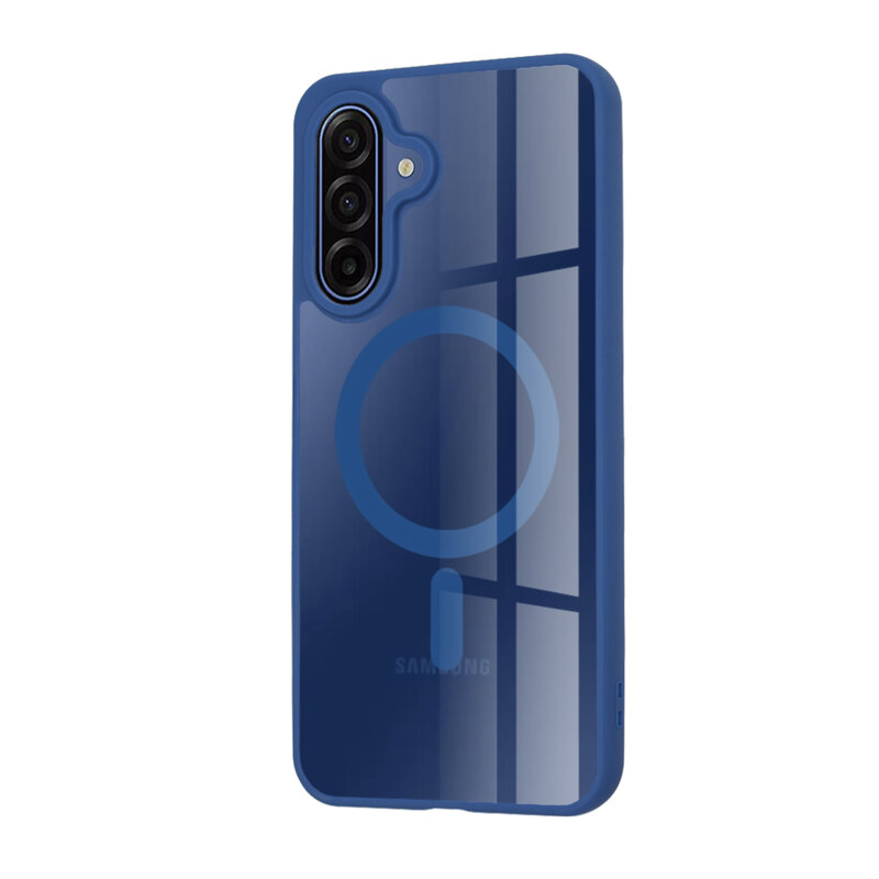Husa Samsung Galaxy A18 Techsuit MagSafe Pro, albastru