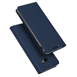 Husa Samsung Galaxy J4 Plus Dux Ducis Flip Stand Book - Albastru