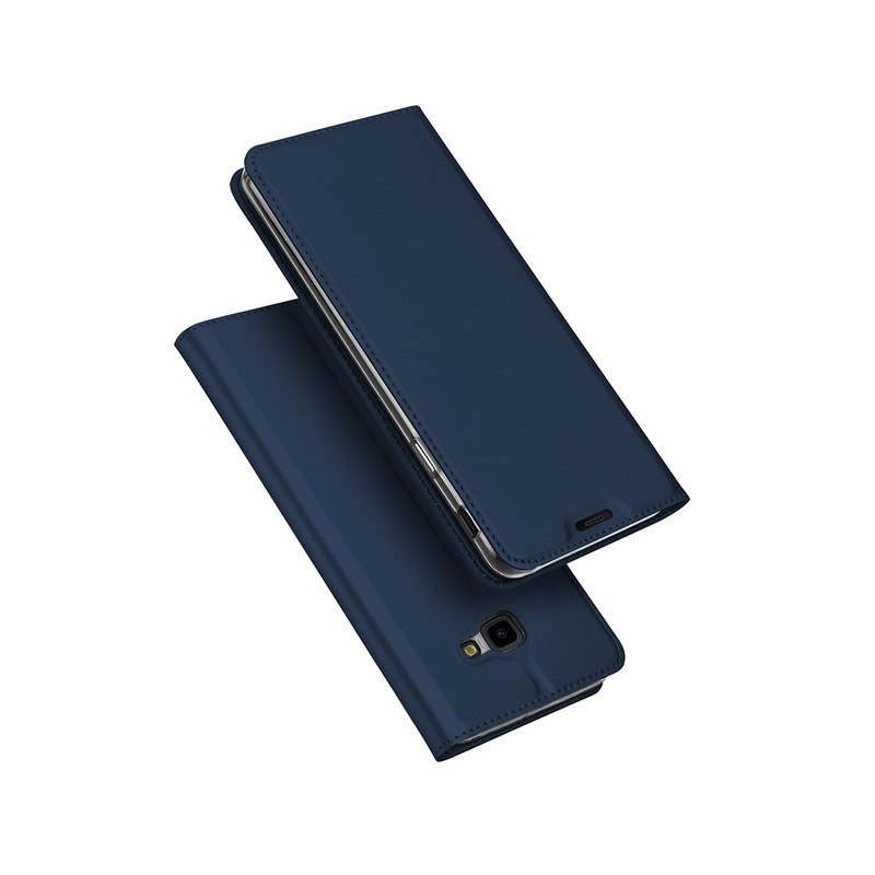 Husa Samsung Galaxy J4 Plus Dux Ducis Flip Stand Book - Albastru