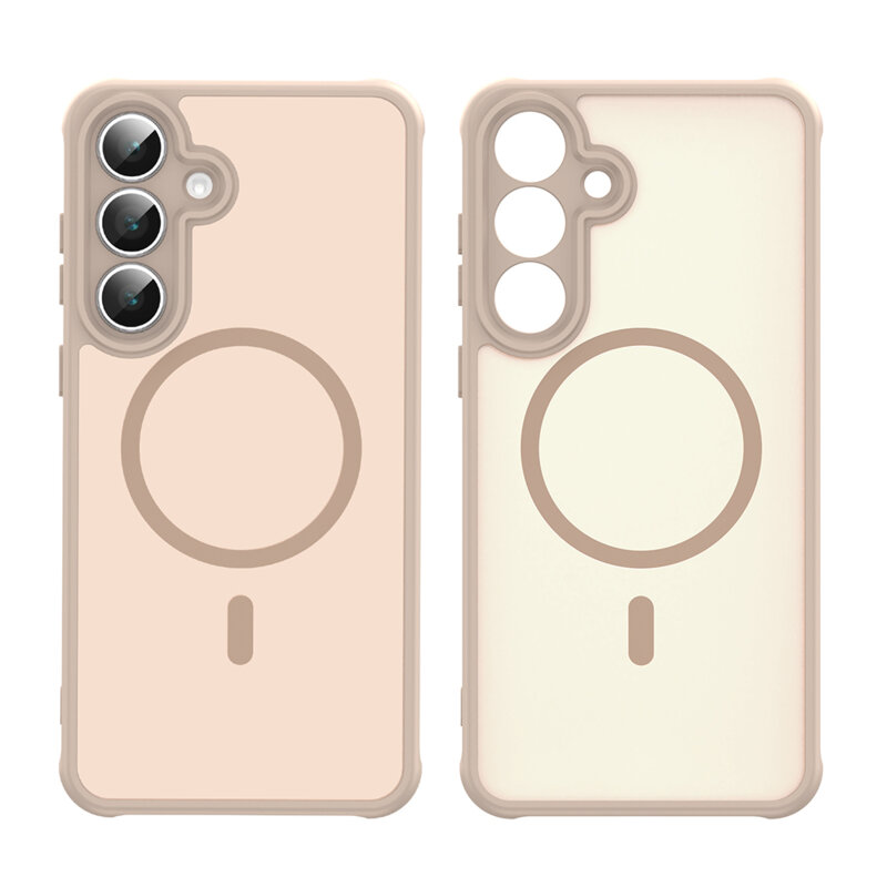 Husa Samsung Galaxy A18 Techsuit HaloFrost II MagSafe, auriu