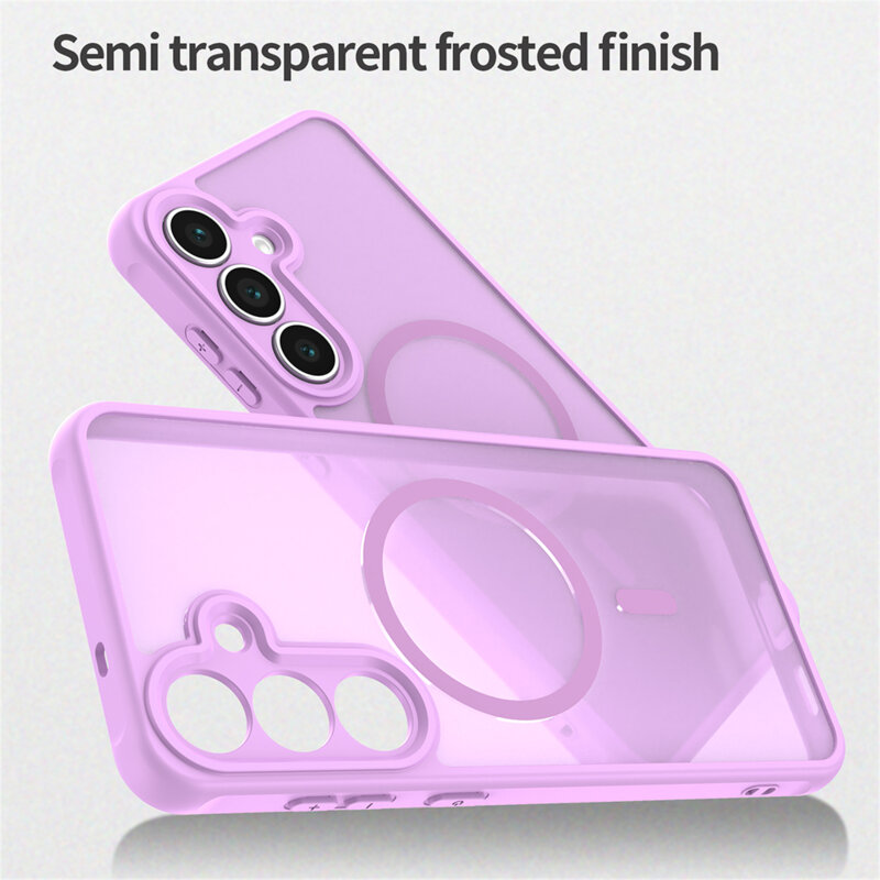 Husa Samsung Galaxy A18 Techsuit HaloFrost II MagSafe, roz