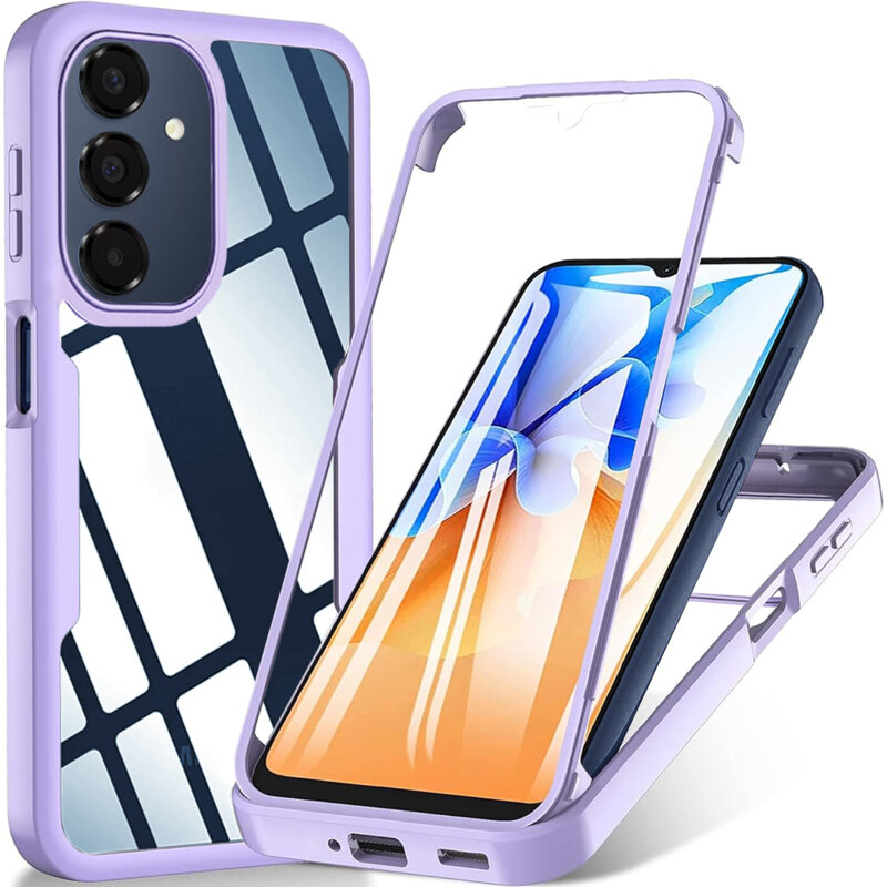 Husa 360° Samsung Galaxy A18 Techsuit ColorVerse, mov