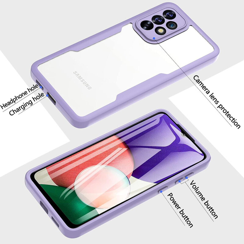 Husa 360° Samsung Galaxy A18 Techsuit ColorVerse, mov