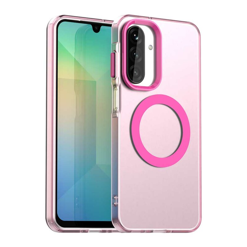 Husa Samsung Galaxy A18 Techsuit CandyCase MagSafe, roz