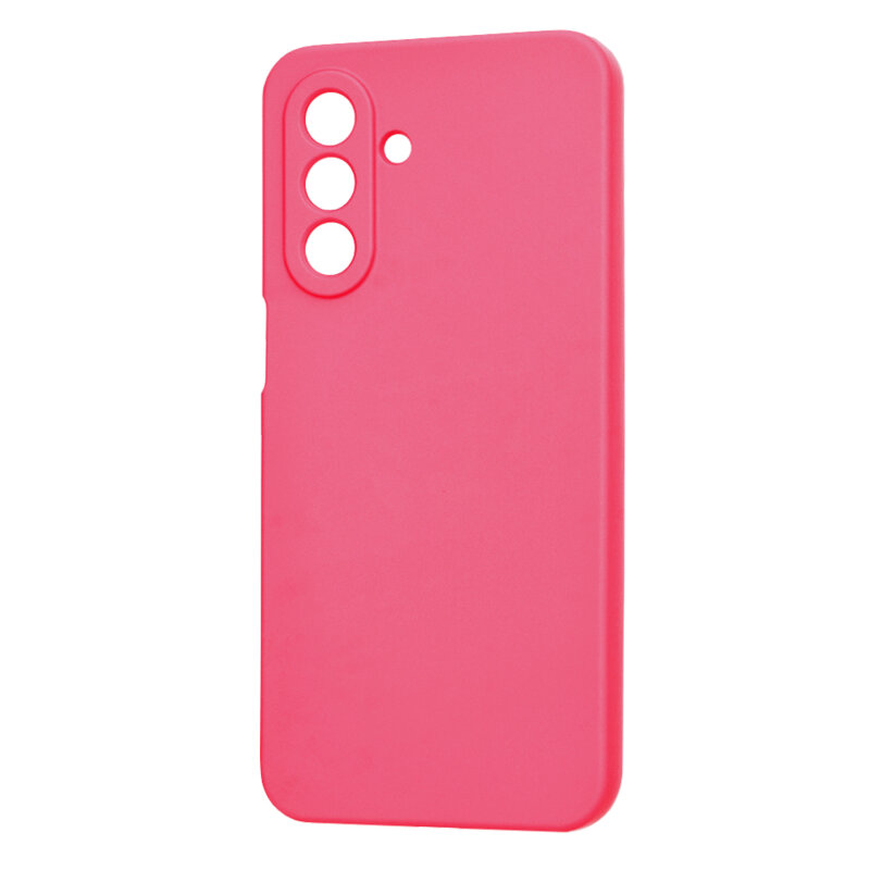 Husa silicon Samsung Galaxy A18 Techsuit SoftFlex, fucsia