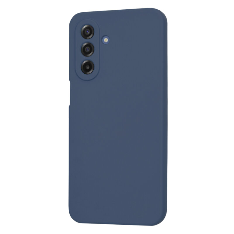Husa silicon Samsung Galaxy A18 Techsuit SoftFlex, bleumarin