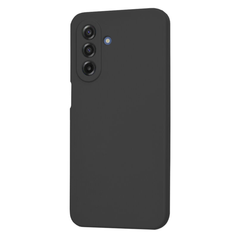 Husa silicon Samsung Galaxy A18 Techsuit SoftFlex, negru