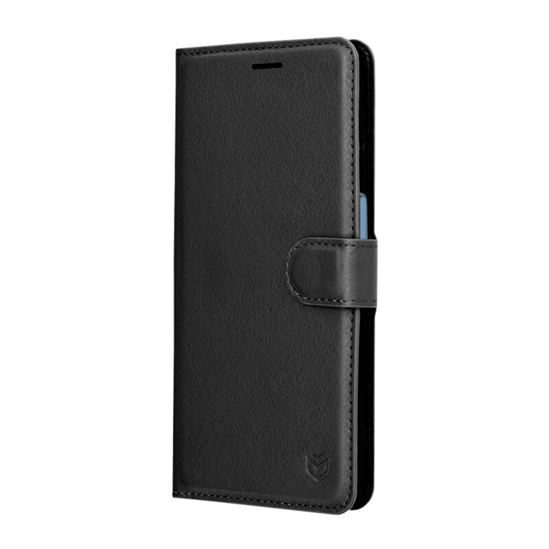Husa Samsung Galaxy A18 Techsuit Leather Folio, negru