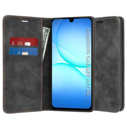 Husa piele Samsung Galaxy A18 Techsuit Confy Cover, negru