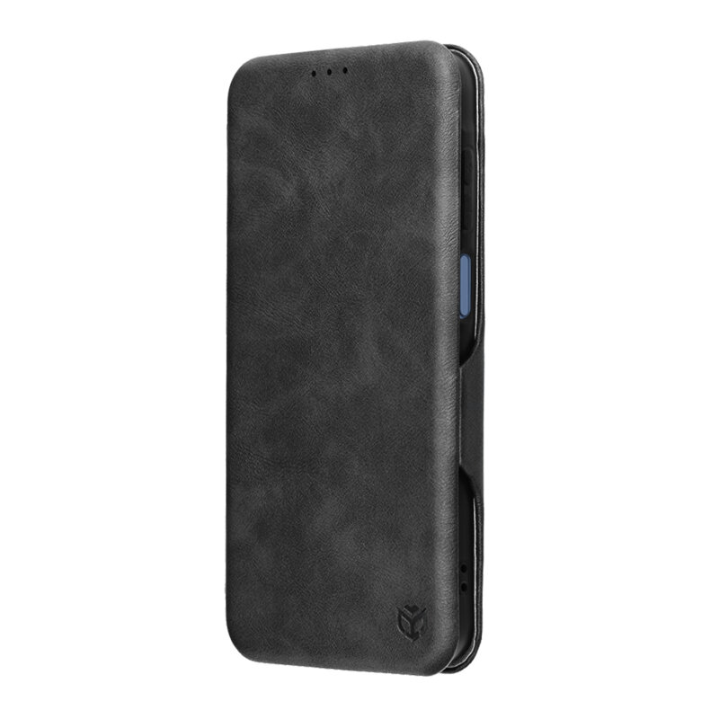 Husa 360° Samsung Galaxy A18 Techsuit Safe Wallet Plus, negru