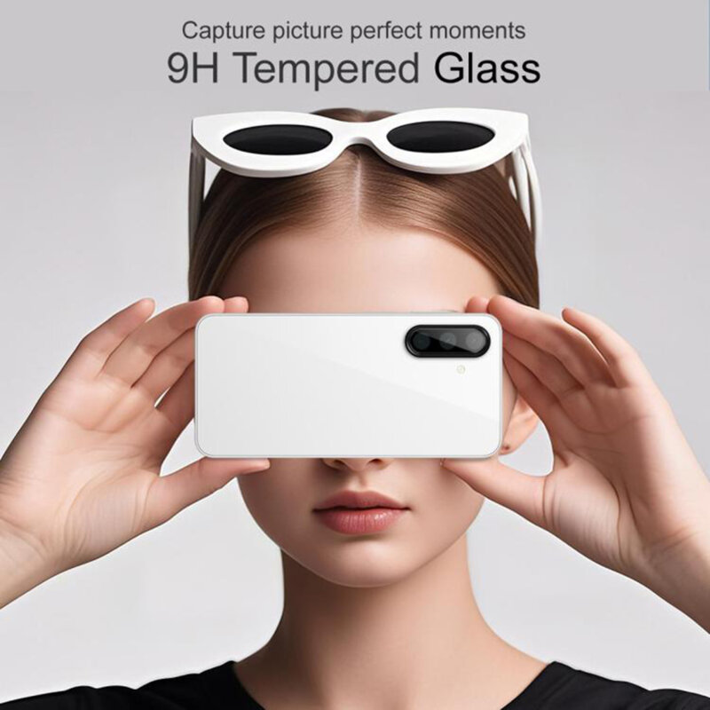 Folie camera Samsung Galaxy A18 Techsuit Full Glass, negru
