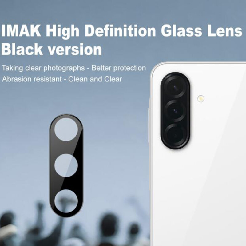 Folie camera Samsung Galaxy A18 Techsuit Full Glass, negru