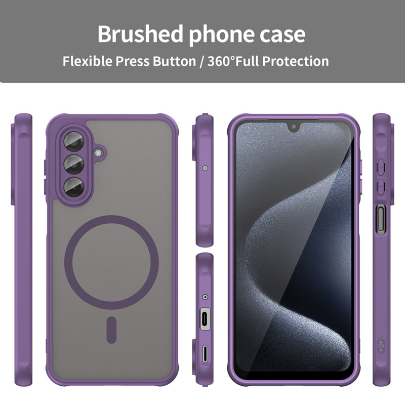 Husa Samsung Galaxy A18 Techsuit HaloFrost II MagSafe, mov