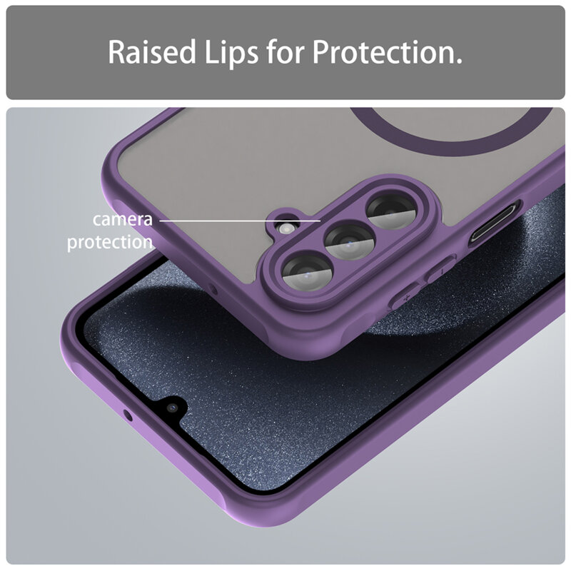 Husa Samsung Galaxy A18 Techsuit HaloFrost II MagSafe, mov
