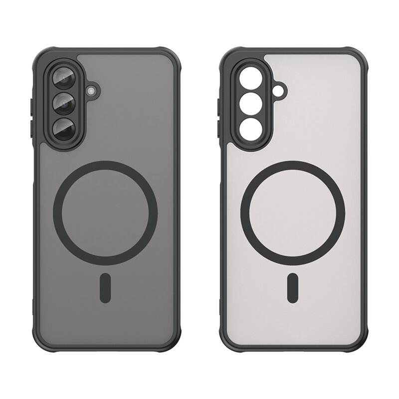Husa Samsung Galaxy A18 Techsuit HaloFrost II MagSafe, negru