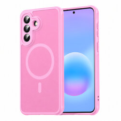 Husa Samsung Galaxy A57 5G Techsuit HaloFrost II MagSafe, roz