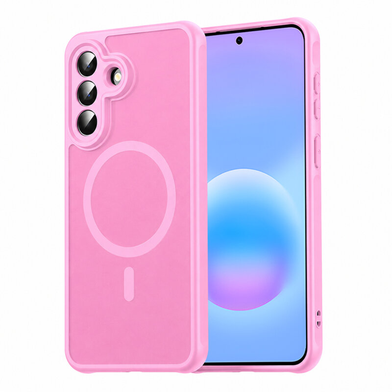 Husa Samsung Galaxy A57 5G Techsuit HaloFrost II MagSafe, roz