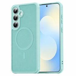 Husa Samsung Galaxy S25 FE Techsuit HaloFrost II MagSafe, verde menta