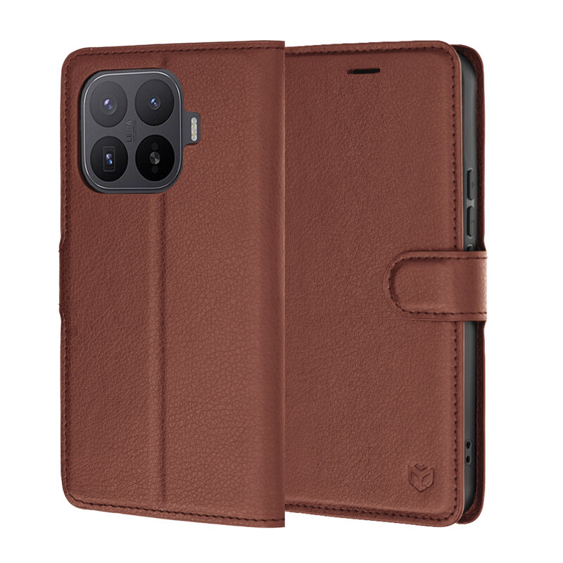 Husa Xiaomi 17T Pro Techsuit Leather Folio, maro