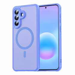 Husa Samsung Galaxy A57 5G Techsuit HaloFrost II MagSafe, albastru