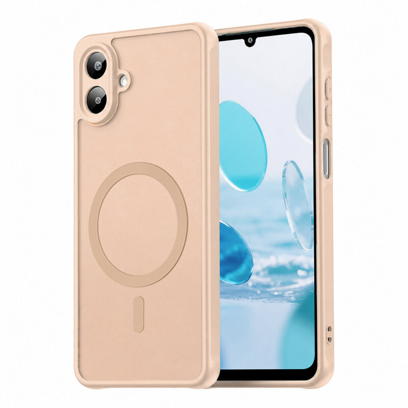 Husa Samsung Galaxy A07 4G Techsuit HaloFrost II MagSafe, auriu